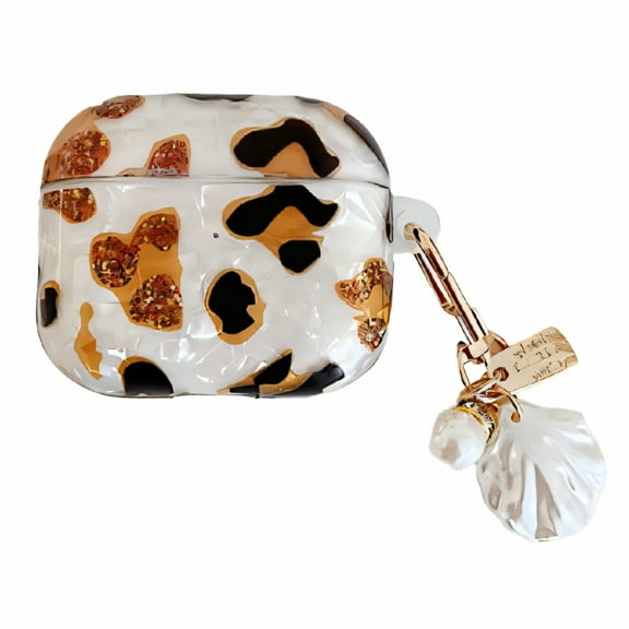 GJX Case for Airpod 4,Tpu Plastic Case Cover for Airpod 4,Metal Blend Earbud Case,3.2"X2.4",Style4