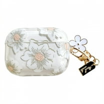 GJX Case for Airpod 4,Tpu Plastic Case for Airpod,Floral Design Case for Airpod 4,2.8"X2.4",Style1