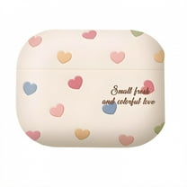 GJX Case for Airpod 4,Tpu Plastic Case for Airpod,Heart Print Case for Airpod 4,4.2"X4"
