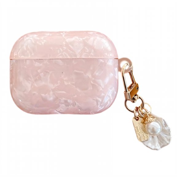 GJX Case for Airpod 4,Tpu Plastic Case for Airpods 4,Pearl Strap Case for Airpod 4,3.2"X2.4",Style3