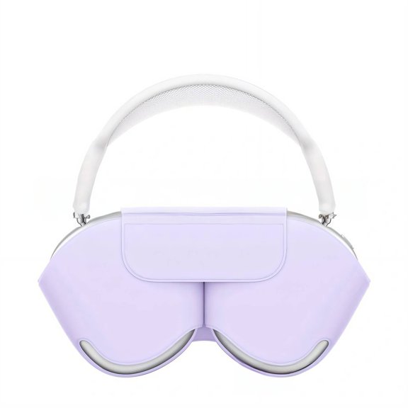 GJX Case for Airpod Max Protective with Sleep Mode for Airpods Max Case Convenient Storage Design for Airpods Max Accessories Light Purple