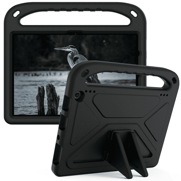 GJX Case for Fire Tablet Portable Handle for Fire Hd 10 Tablet Case Drop & Shock Resistance for Fire Tablet 10 Case Black
