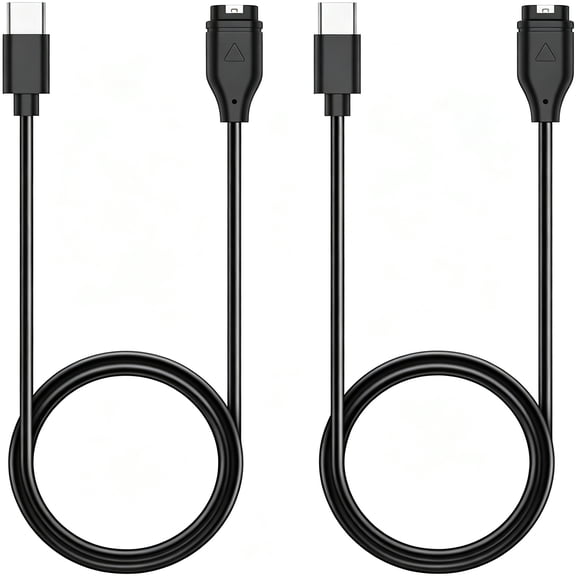 GJX Charger for Garmin Watch - Vivoactive 6 5 4, Fenix 8 7X 6, Venu 3S 3 2 X1, Instinct 3 2 E, Forerunner 165 265 965, Approach S70 S62 S50 S44, Epix Pro 2, Quatix, Tactix 8 7, Enduro (2Pack)