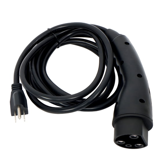 GJX Charging Power Cord Assembly Fits for Evolution ICON EV Golf Carts, UL Listed, Replaces OEM# 2.04.0620 (Black 10ft)