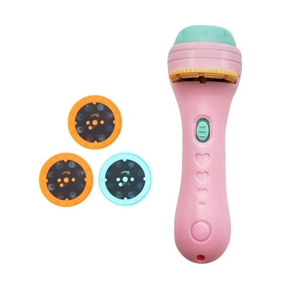 GJX Children's Flashlight Small Flashlights Powerful Toy Small Led Flashlights Rechargeable Flashlight Projection Mens Gifts Powerful Flashlights Early Education Picture Dinosaur