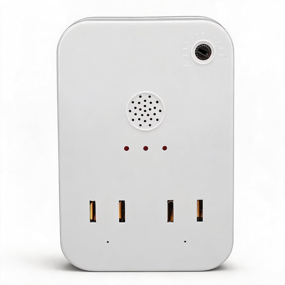 GJX Clap Activated Outlet Switch | Adjustable Sensitivity Sound Sensor Switch for Home Appliances Sound Activated Light Switches Clapper