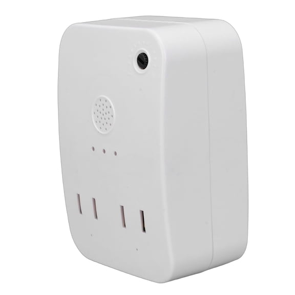 GJX Clap Activated Switch, Sound Activated On Off Switch Clapper Adjustable Sensitivity with ABS Material for Appliances Control clap on clap off lights