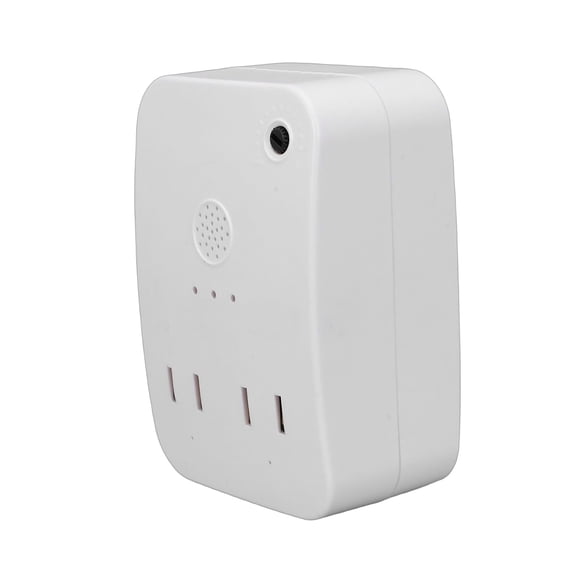 GJX Clap Activated Switch, Sound Activated On Off Switch, Clapper with Adjustable Sensitivity, Ideal for Appliances Control,clapper light control for bedroom