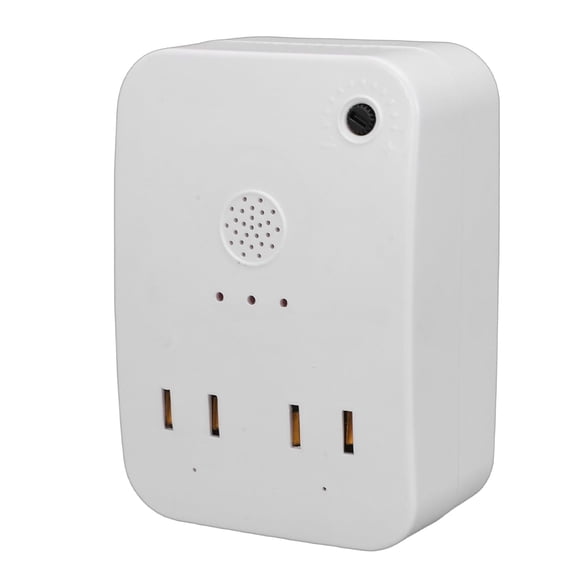 GJX Clap Activated Switch Sound Sensitive On Off Switch for Appliances with Adjustable Sensitivity, Made of Premium ABS Material, Easy to Use