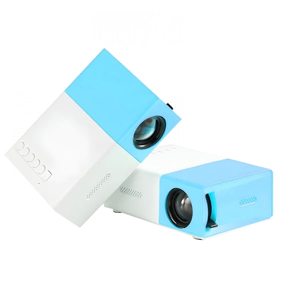 GJX Clearance Home Cinema Projector,1080P Mini Projector,USB AV,Portable HD LED Projector,Home theater,Small Projector,Multimedia Projector