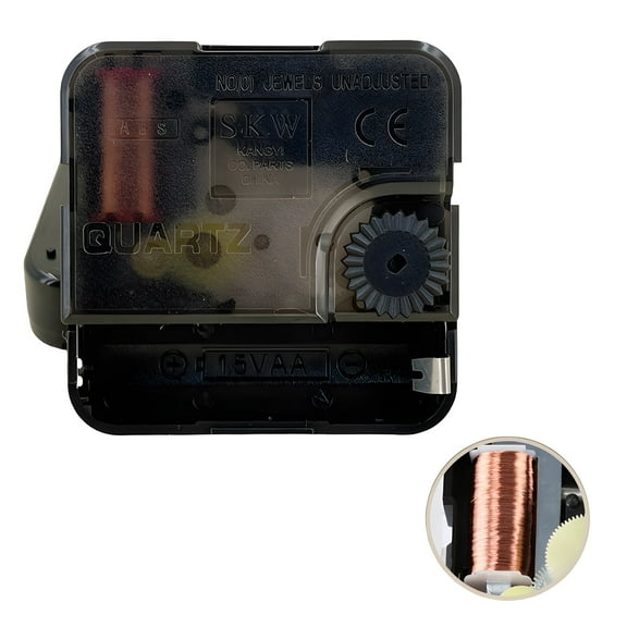 GJX Clock Mechanism Replacement,Quartz Movement Mechanism for DIY Wall Clock,Clock Repair Parts for Crafting Projects