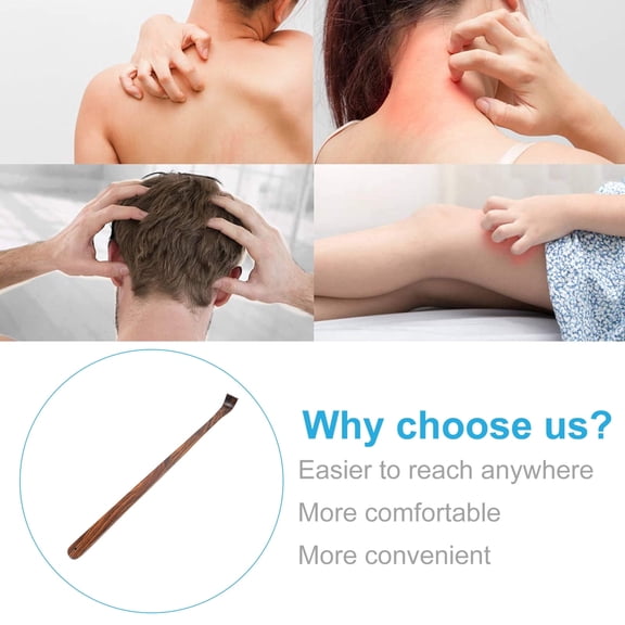 GJX Coffee Back Scratcher with Long Handle for Home Use Made of Synthetic Material