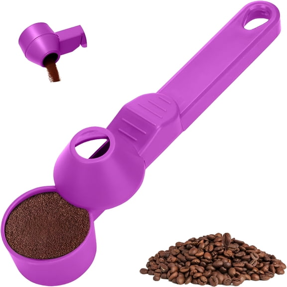 GJX Coffee Scoop&Funnel for Reusable K Cup Refillable Coffee Pods,2 Tablespoon Slide Coffee Measuring Funnel Scooper Scoop Funnel for Powder