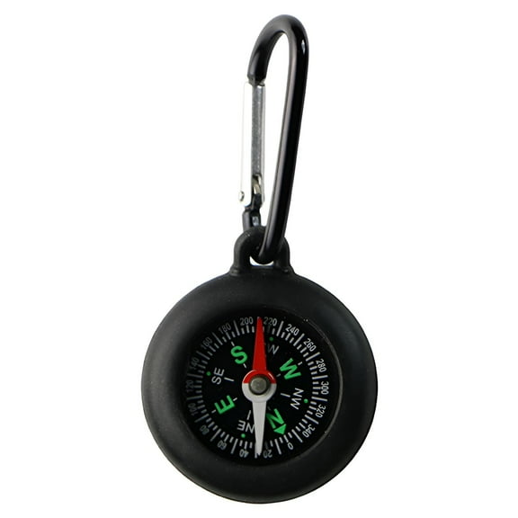 GJX Compass Hiking Survival,Shockproof Design Compass,Easy to Operate Military Gear,Black