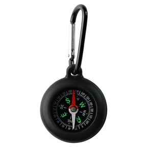 GJX Compass Hiking Survival,Shockproof Design Compass,Easy to Operate Military Gear,Black