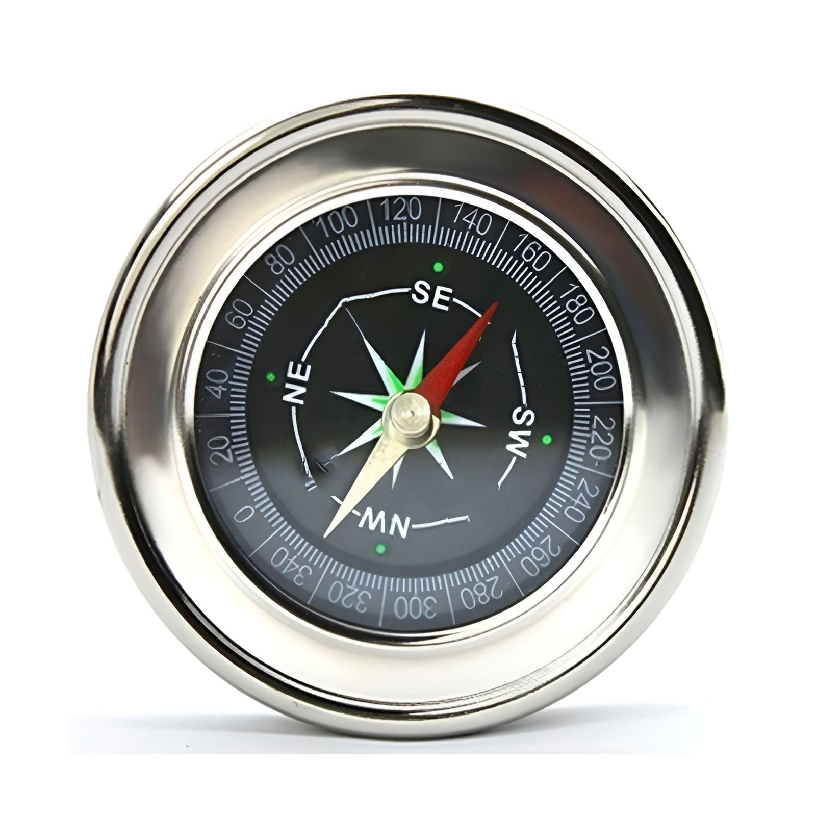 GJX Compass Hiking Survival,Skin-Friendly Compass,Selected Materials Military Gear,Style