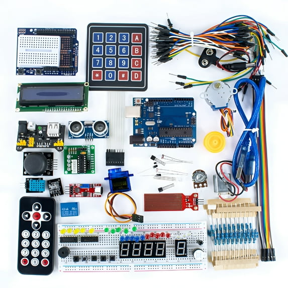 GJX Complete R3 Starter Kit with Tutorial for DIY Electronic Kit