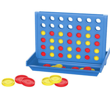 GJX Connect 4 Game Parent-Child Interactive Game Bounce Connect Boost Intelligence Board Games for Adults Style