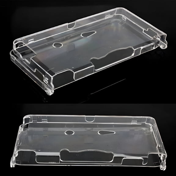 GJX Crystal Clear Hard Skin Case Cover Protection for 3DS Console