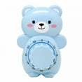 thumbnail image 1 of GJX Cute Cartoon Bear Timers 60 Minutes Mechanical Kitchen Cooking Timer Clock Loud Alarm Counters Manual Timer - Blue, 1 of 4