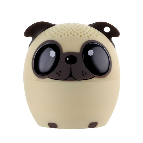 GJX Cute Dog Shaped Mini Bluetooth Speaker, Portable Wireless Audio Device with Clear Sound for Kids, Fun Desktop Decor and Birthday Gift, Yellow