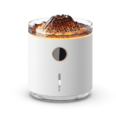 GJX Diffusers for Home,Flame Shaped Design Humidifier,Essential Oil Diffuser Scent Diffusers for Home,While