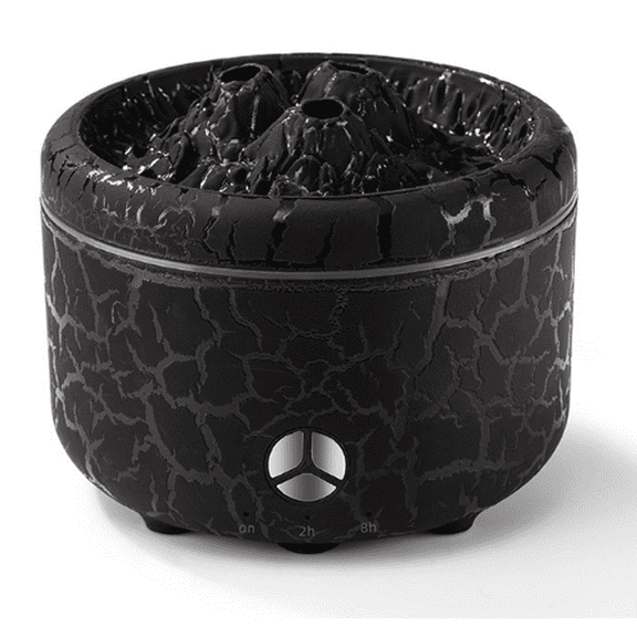 GJX Diffusers for Home,Jellyfish Design for Stress Relief Humidifier,Dual Mist Modes Scent Diffusers for Home,Black