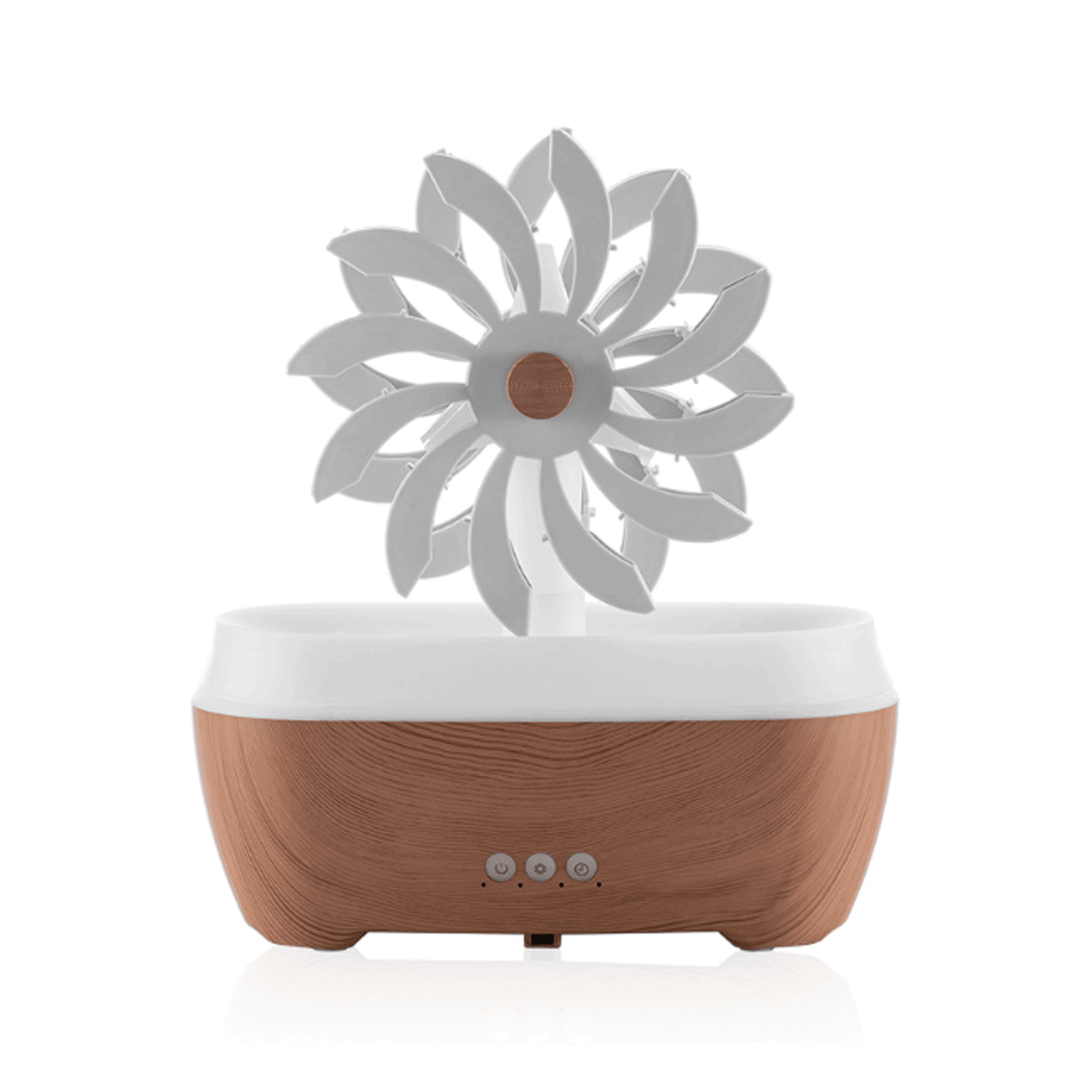 GJX Diffusers for Home,Rotating Windmill Design Humidifier,Seven-color ...