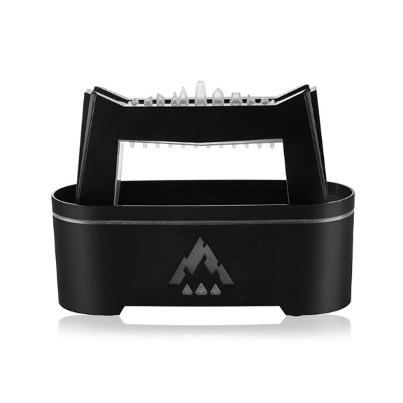 GJX Diffusers for Home,Ultrasonic Fine Mist Humidifier,Raindrop Simulation Scent Diffusers for Home,Black