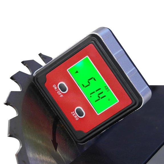 GJX Digital Angle Gauge Digital Angle Finder Magnetic (Green Backlight)