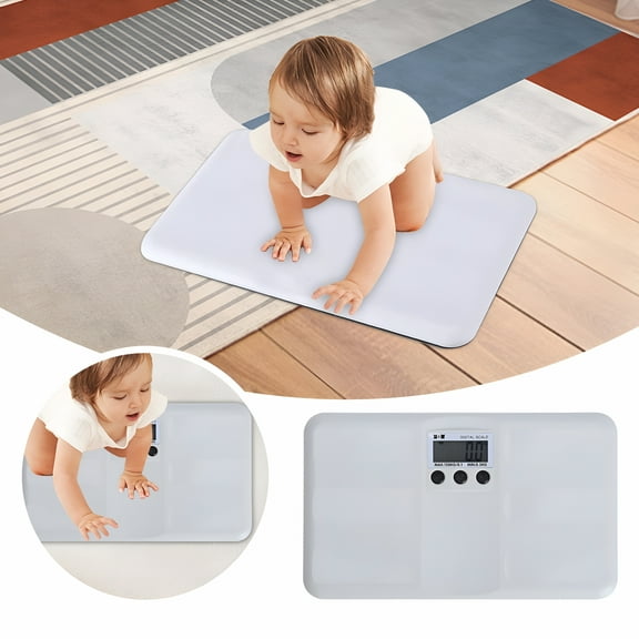 GJX Digital Baby Scale for Weighing up to 400 lb, Multifunctional Accurate Digital Scale For Infants, Pet Scale for Kitty and Puppy (No Battery)