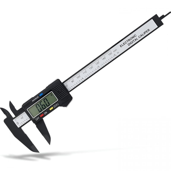 GJX Digital Caliper,0-6"Calipers Measuring Tool-Electronic Micrometer Caliper with Large Lcd Screen,Auto-Off Feature,Inch and Millimeter Conversion