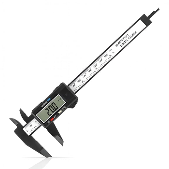 GJX Digital Caliper,0-6 Inches Caliper with Large Lcd Screen,Auto-Off Feature,Inch and Millimeter Conversion Measuring Tool,Perfect for Household/Diy Measurement,Etc