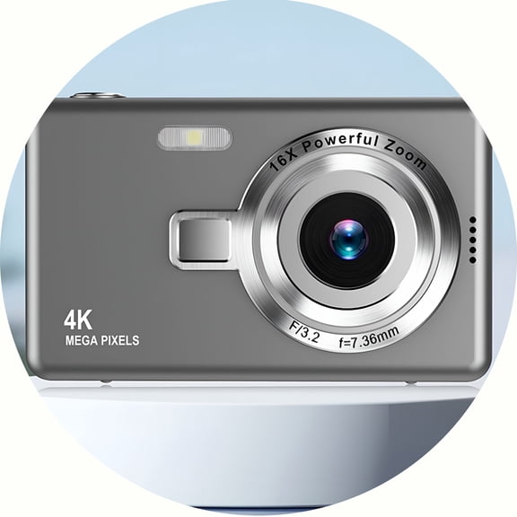 GJX Digital Camera 1080P HD Photography, Autofocus 48MP Camera, 16X Digital Zoom Video Camera Anti-Shake with 32GB Card, Compact Point and Shoot Travel Cameras for Gifts