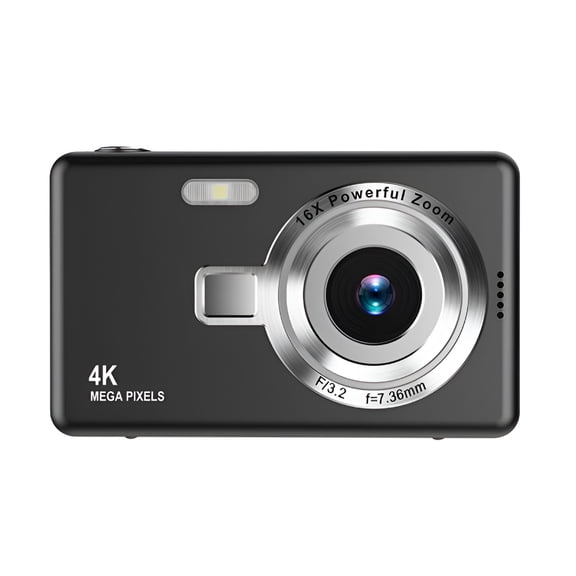 GJX Digital Camera 1080P HD Photography Supports Up To 48MP Electronic Stabilization 4X Digital CCD Student Portable Camera