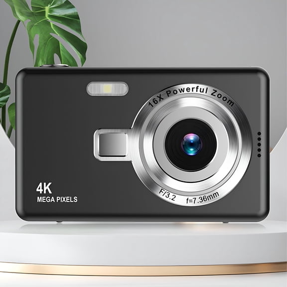 GJX Digital Camera 1080P HD Photography Supports Up to 48MP Electronic Stabilization 4X Digital CCD Student Portable Camera