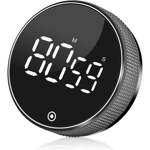 GJX Digital Kitchen Timer-Magnetic Countdown Countup Timer with Large Led Display Volume Adjustable,Easy for Cooking and for Seniors and Kids to Use Kitchen Timer