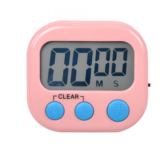 GJX Digital Kitchen Timer,Visual Timer for Kids,Classroom Countdown Timer for Teachers,Kids,Cooking,Baking,And Exercise
