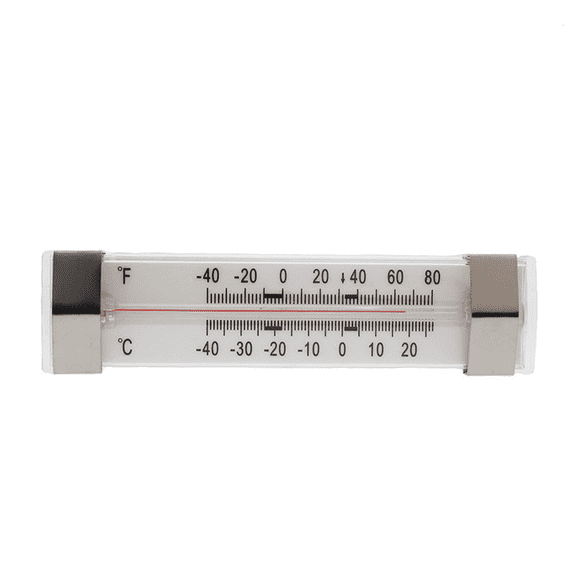 GJX Digital Refrigerator Thermometer with Clear Display, Indoor Temperature Gauge for Freezer and Cold Storage, Accurate Food Safety Monitor for Home Kitchen and Commercial Use