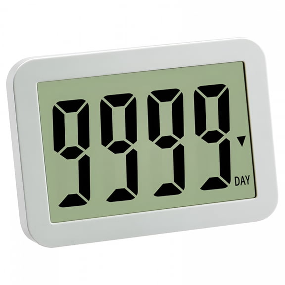 GJX Digital Retirement Countdown Timer 9999 Days Countdown Timer, Large Digital Screen Countdown Clock for Student