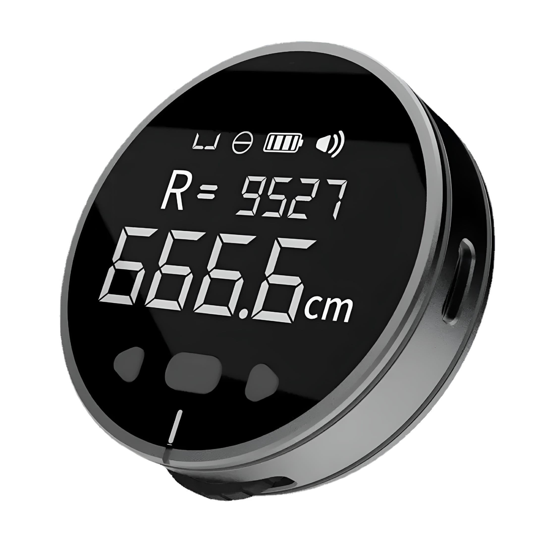 GJX Digital Tape Measure Rechargeable Small for Long Distance Rolling Home Decor Digital Measuring Tape
