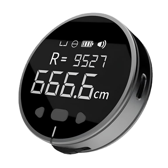 GJX Digital Tape Measure Rechargeable Small for Long Distance Rolling Home Decor Digital Measuring Tape