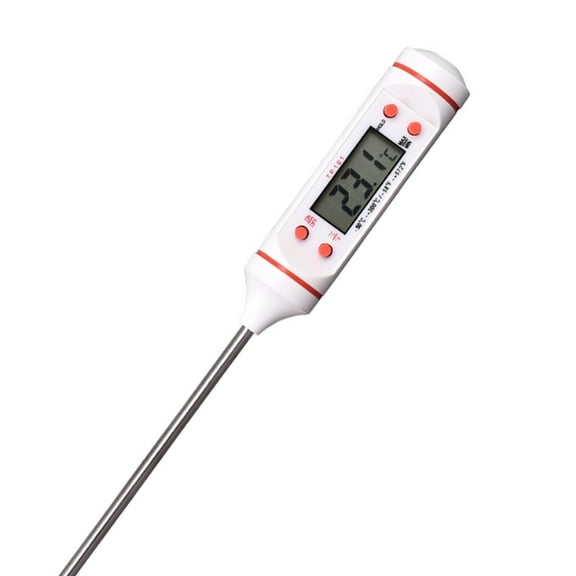 GJX Digital Thermometer for Cooking,304 Stainless Steel Probe Thermometer for Cooking,Rapid Temperature Response Candy Thermometer for Candy Making