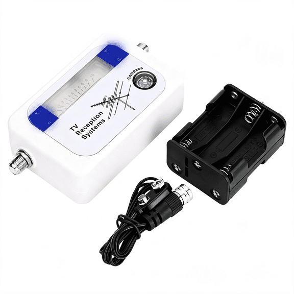 GJX Digital Tv Signal Finder, Professional Antenna Meter with Backlight for Remote Satellite, 170-860Mhz Frequency Range Satellite Finder Tv Signal Meter