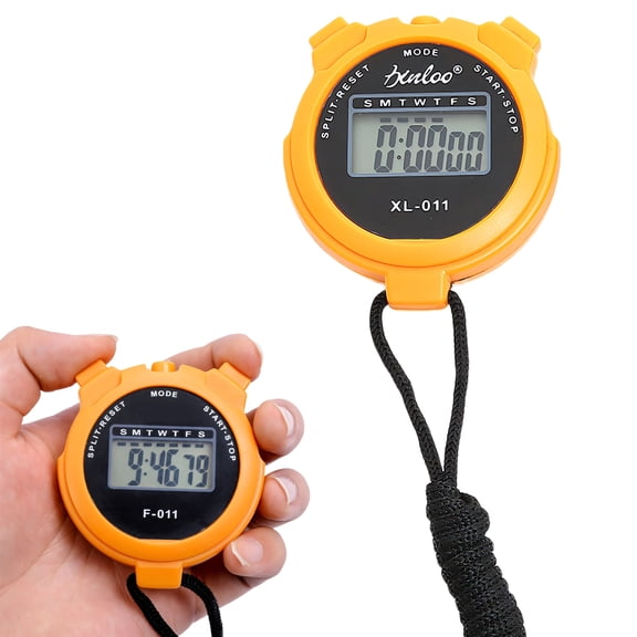 GJX Digital Watch Watches for Kids Stop Watch,Orange