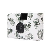 GJX Disposable Retro Film Camera Peony Flower Point & Shoot Cameras Graduation Gift