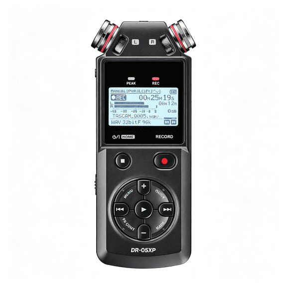 GJX Dr-05Xp 32-Bit Float Portable Handheld Field Recorder and Usb-C Audio Interface Digital Stereo Recording of Music,Sound,Voice,Audio for Video and Podcasting
