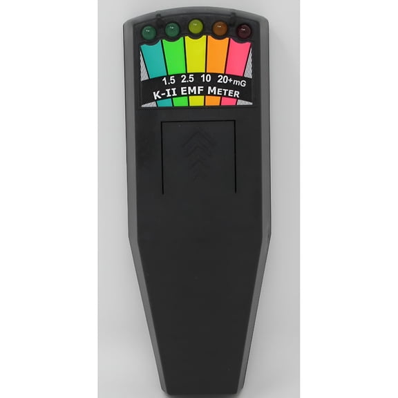GJX EMF Meter Deluxe Black - Paranormal Research Meter