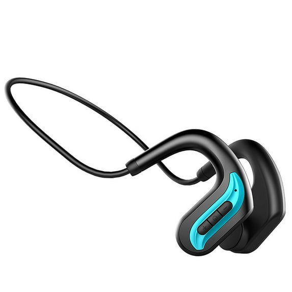 GJX Ear Buds Sleek Appearance Wireless Earbuds Breathable Wicking Lining Headphones Wireless Blue