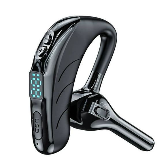 GJX Ear Buds Stable Connection Wireless Earbuds Extended Range Headphones Wireless Black